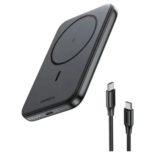 Ugreen Magnetic Wireless Power Bank 10000mAh Space Gray