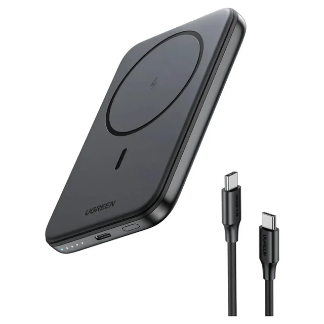 Ugreen Magnetic Wireless Power Bank 10000mAh Space Gray