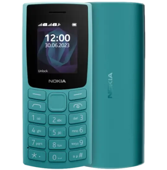Nokia 105 DualSim 2023 Cyan