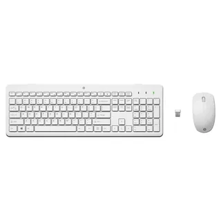 HP 230 Wireless Mouse & Keyboard Combo White