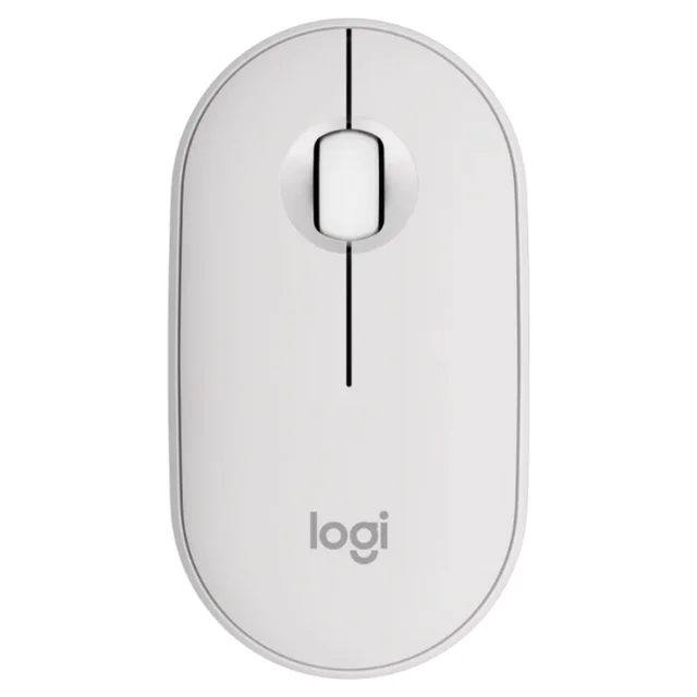 Logitech Pebble Mouse 2 Tonal White