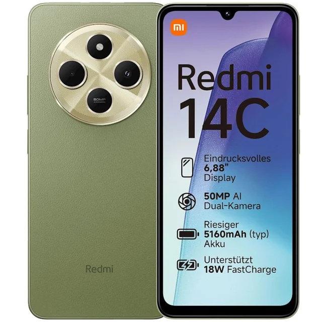 Xiaomi Redmi 14C NFC 128GB Sage Green